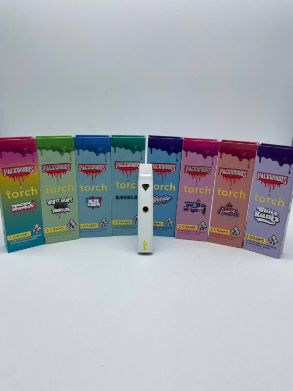 Packwoods x torch disposable